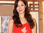 徐子淇性感红裙否认怀孕 何润东赞她是漂亮妈妈